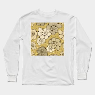 Nautilus pattern pattern Long Sleeve T-Shirt